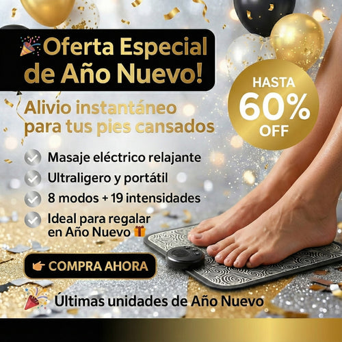 Oferta de Año Nuevo – Masajeador de Pies RelaxPro